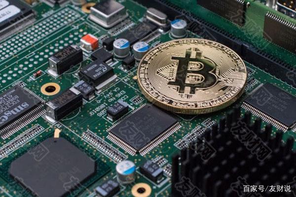 Miners inspecting rows of ASIC mining rigs in a large warehouse.