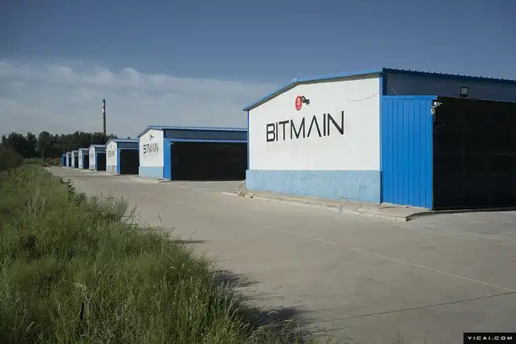 An expansive mining farm illustrating multiple mining machines in action
